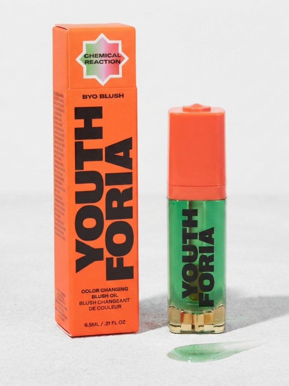 Youthforia BYO Blush Oil PH Matching Color Changing Liquid Blush NIB